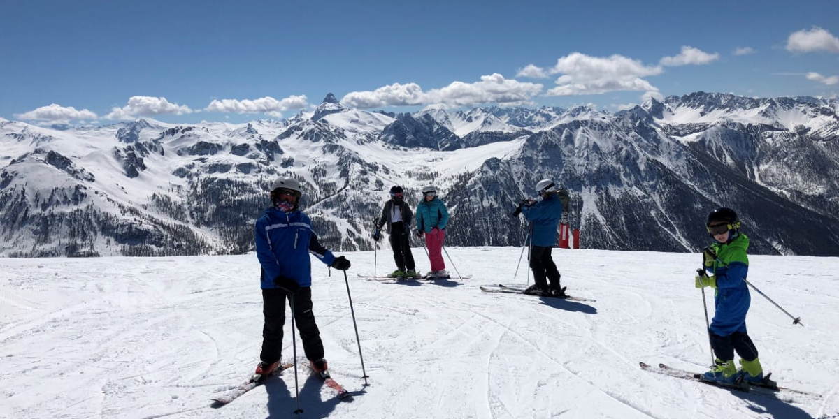 Montgenevre family skiing