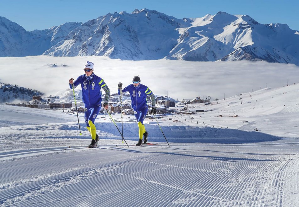 Alpe d'Huez Ski Resort (©Cyrille-Quintard) - Cross country skiing (classic)