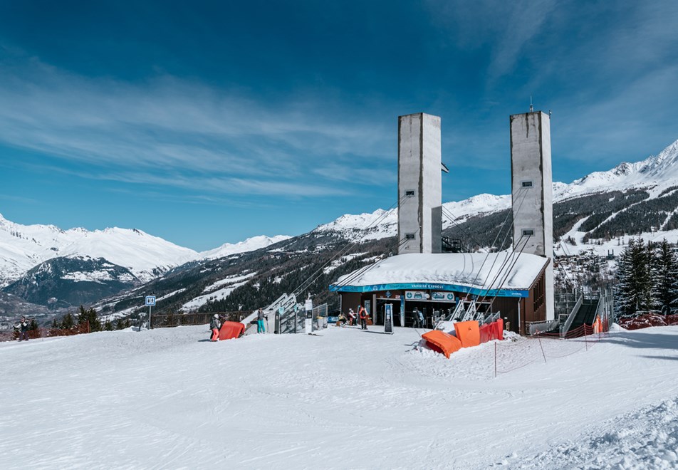 La Plagne Ski Resort - Vanoise Express cable car