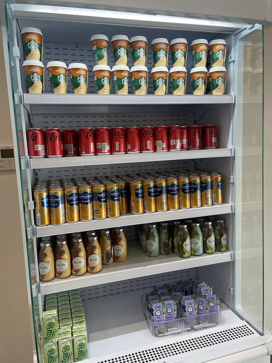 Flexiplus Lounge Cold Drinks