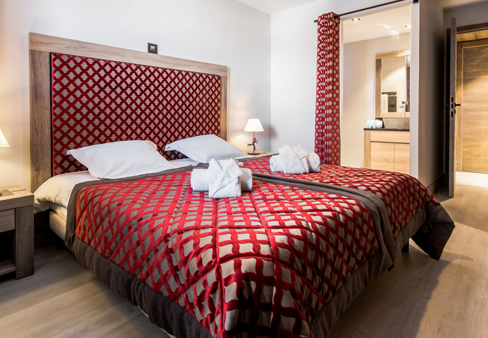 Le Panorama Vars 2000, Vars (self catered apartments) - Twin bedroom