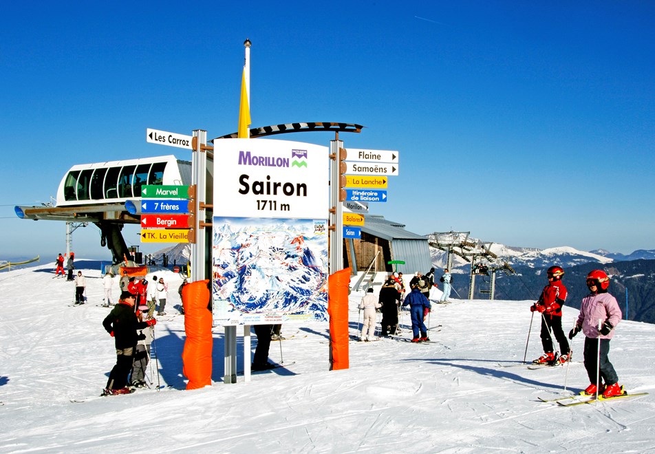 Morillon Ski Slopes