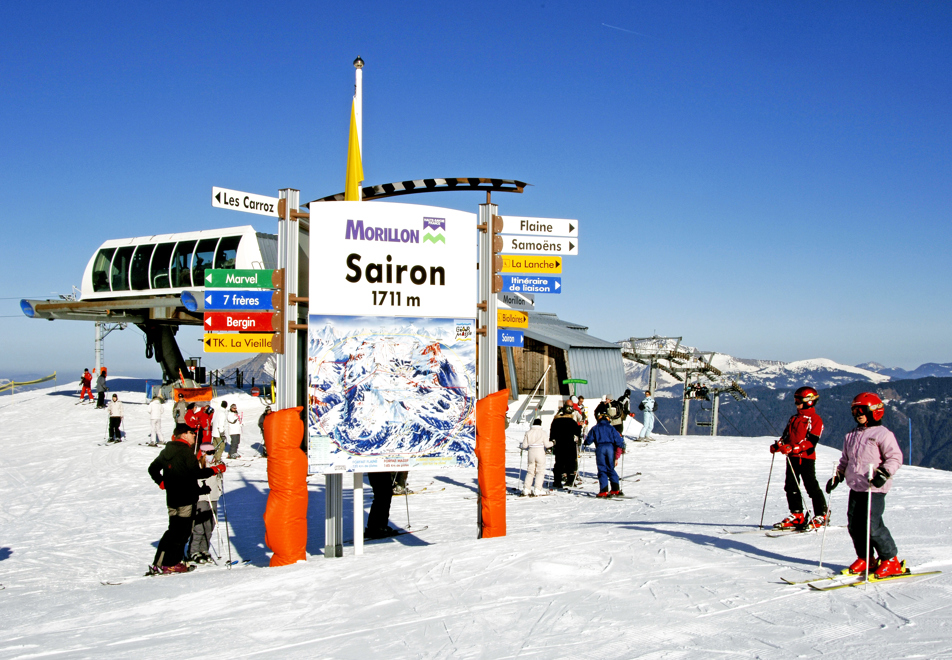 Morillon Ski Slopes