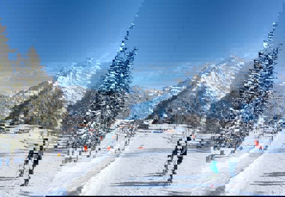 St Nicolas de Veroce ski resort (©Boris Molinier)
