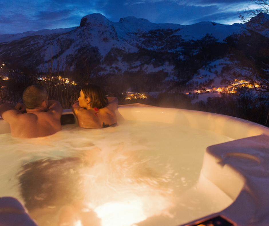 St Martin de Belleville outdoor spa