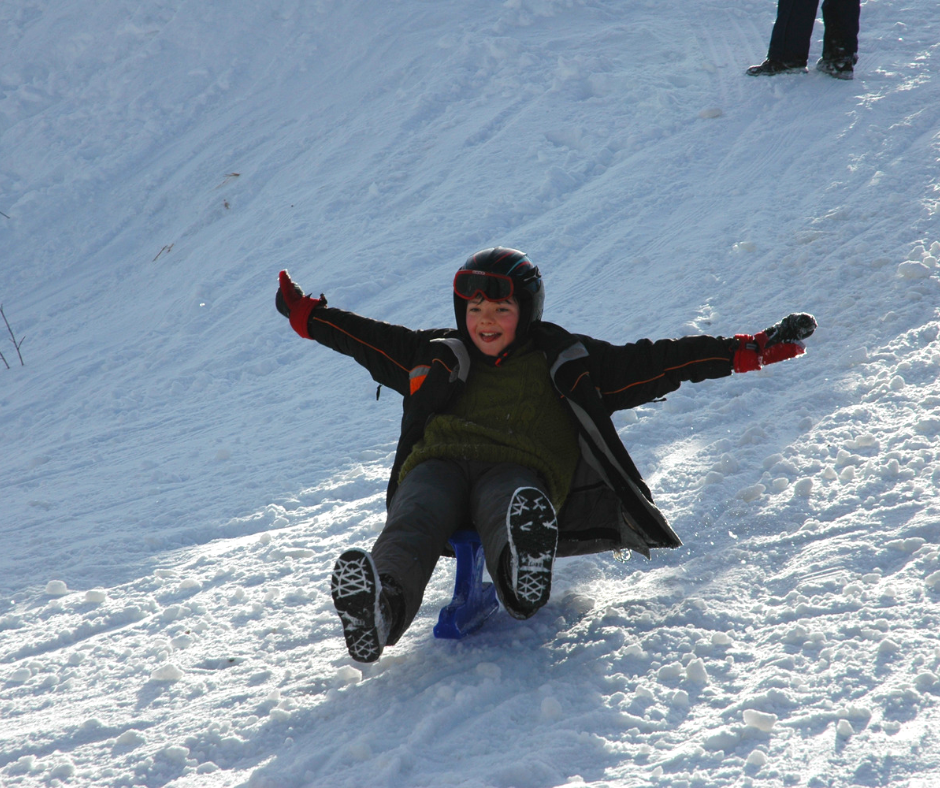 Vaujany Tobogganing