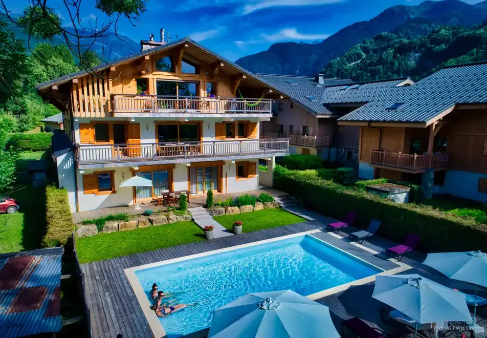 Rose, Samoens (self catered apartments) - Outdoor pool (summer only)