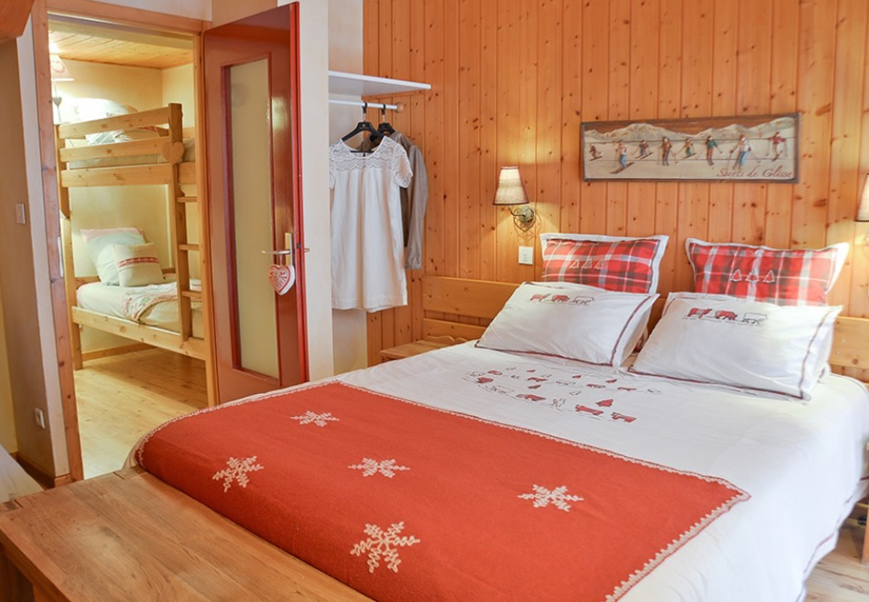 Le Morillon, Morillon (Hotel) - Typical Family Quad Room