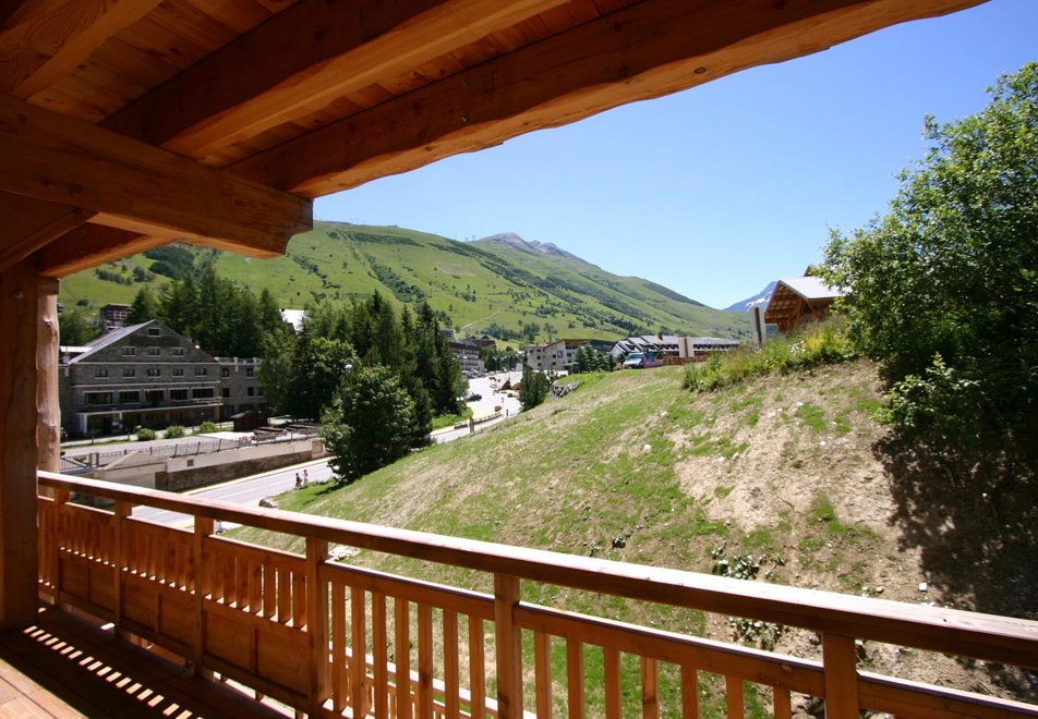 Alba, Les 2 Alpes (self catered apartments) - Balcony