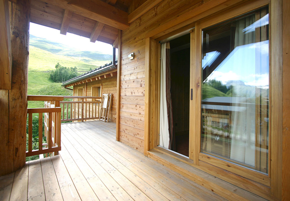 Alba, Les 2 Alpes (self catered apartments) - Balcony