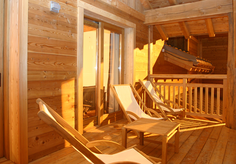 Alba, Les 2 Alpes (self catered apartments) - Balcony