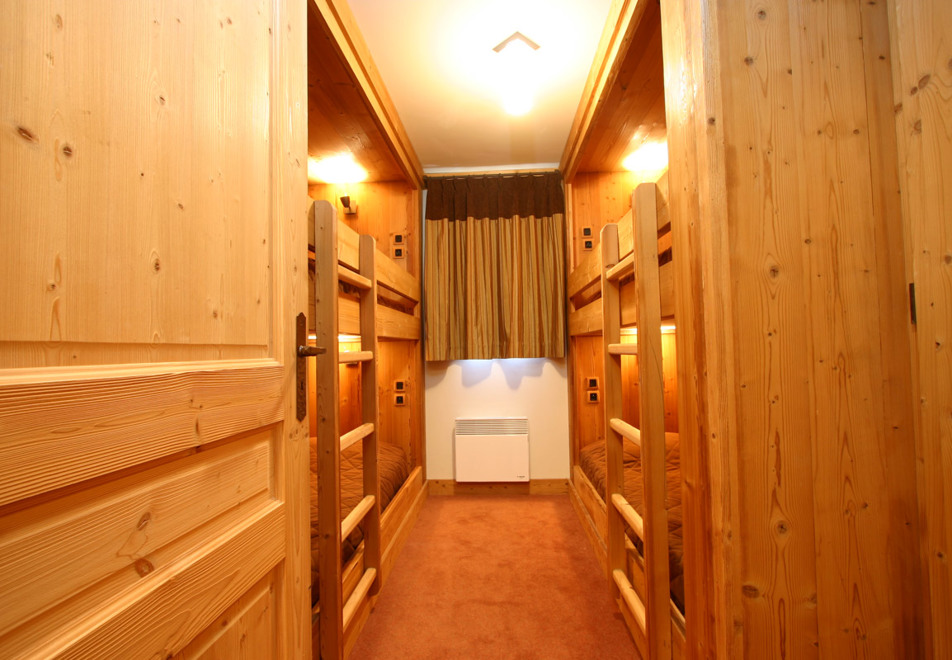 Alba, Les 2 Alpes (self catered apartments) - Bunk room