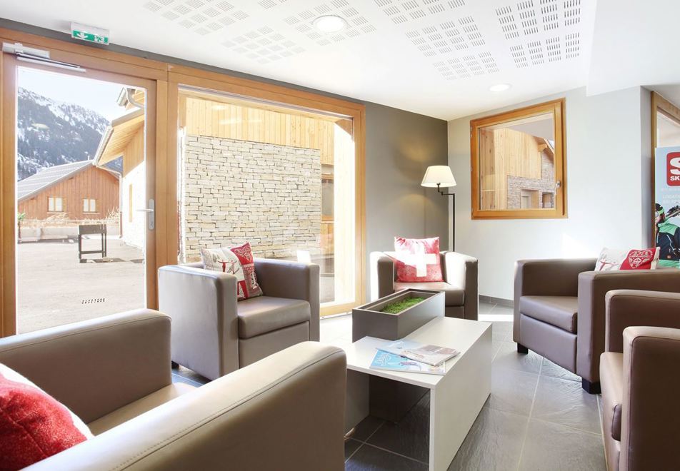 Le Crystal Blanc, Vaujany (self catered apartments) - Reception