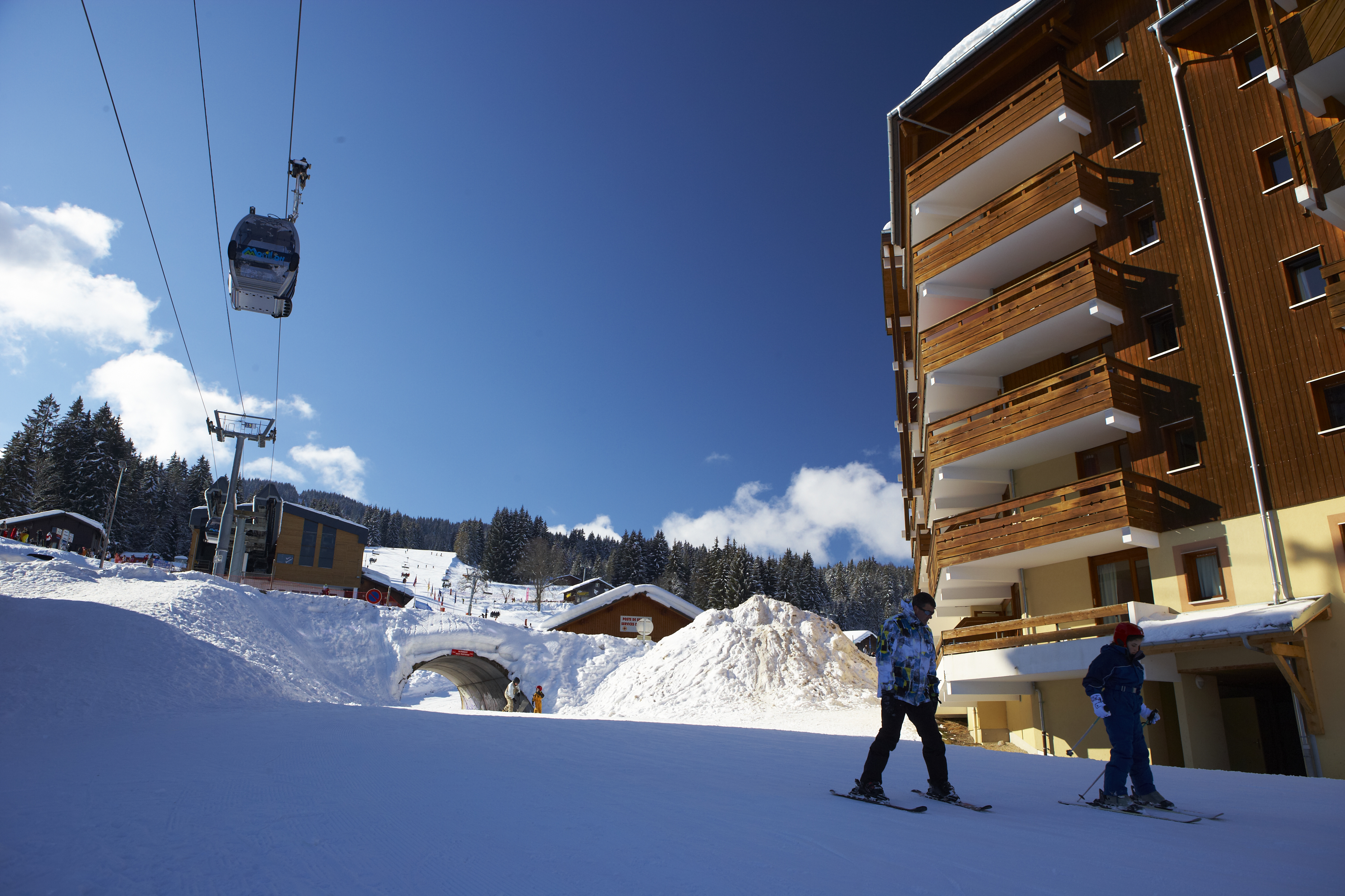 Les Gelinottes, Morillon (self catered apartments) 