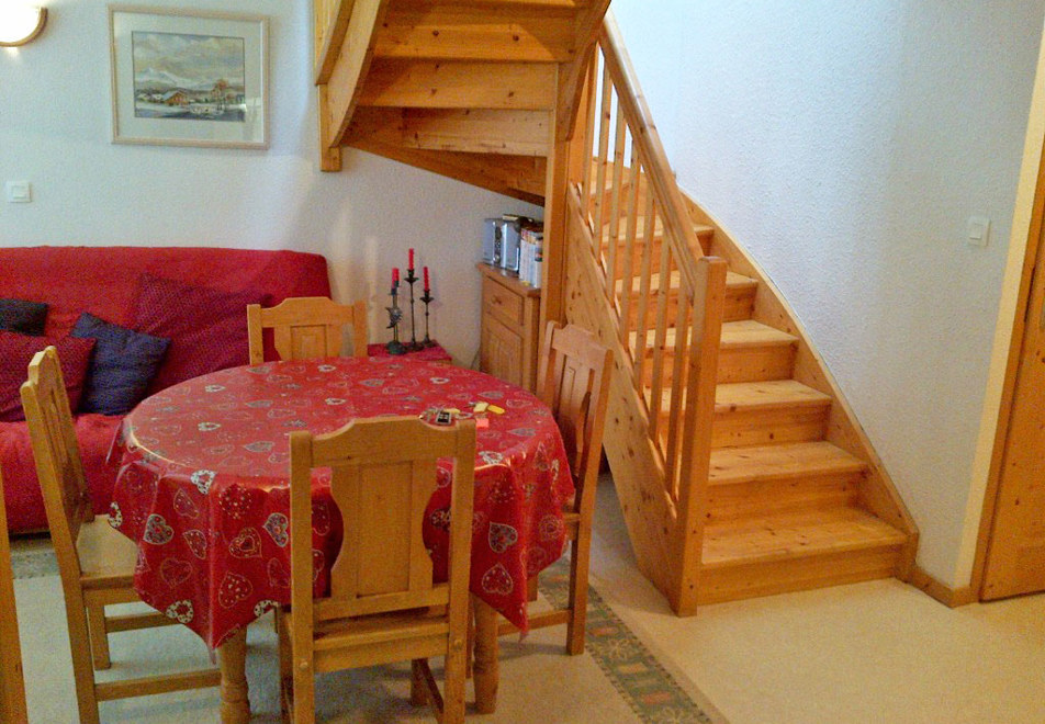 Les Gelinottes, Morillon (self catered apartments) Dining room