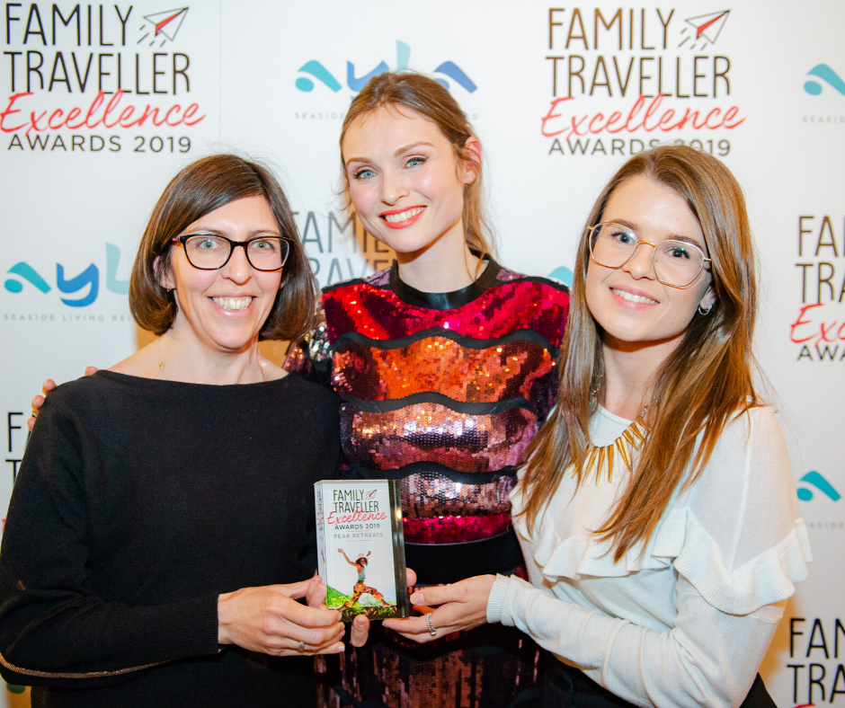 Family Traveller Awards 2019, Peak Retreats with Sophie Ellis-Bextor