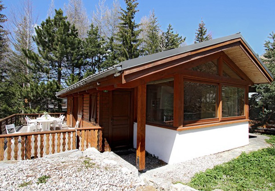 Jon, Les 2 Alpes (self catered chalet) - Terrace