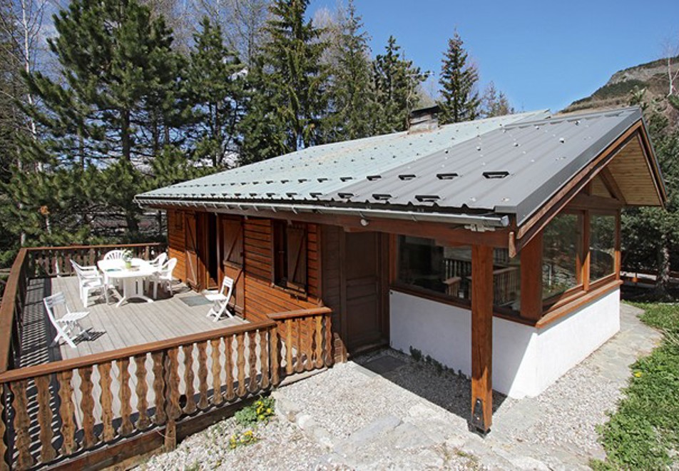 on, Les 2 Alpes (self catered chalet) - Terrace
