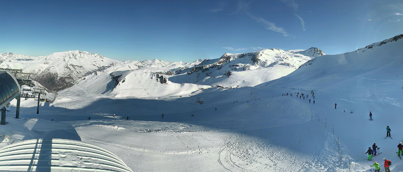 Les Deux Alpes webcam New Year's day