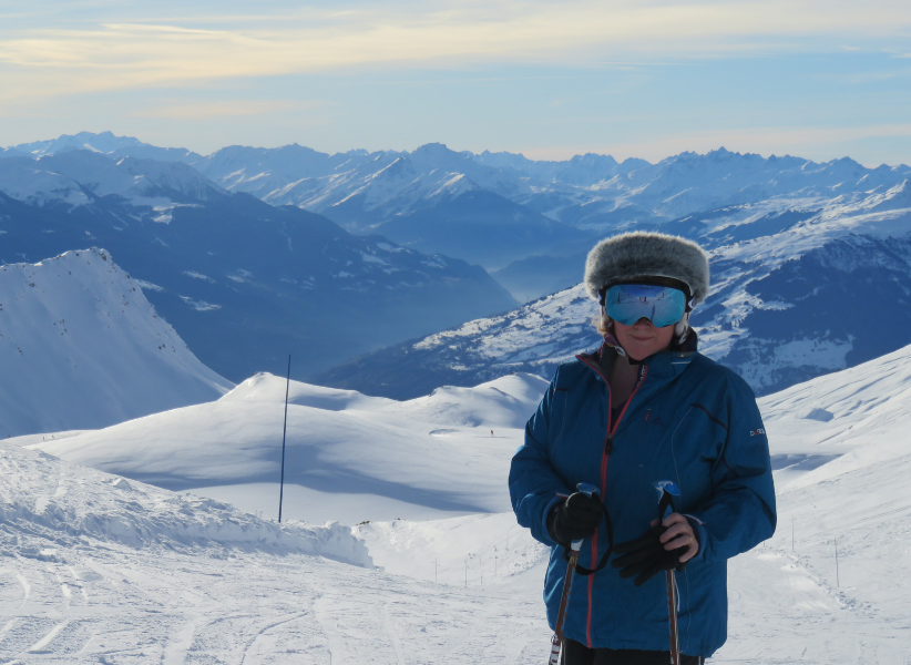 La Rosiere high altitude skiing