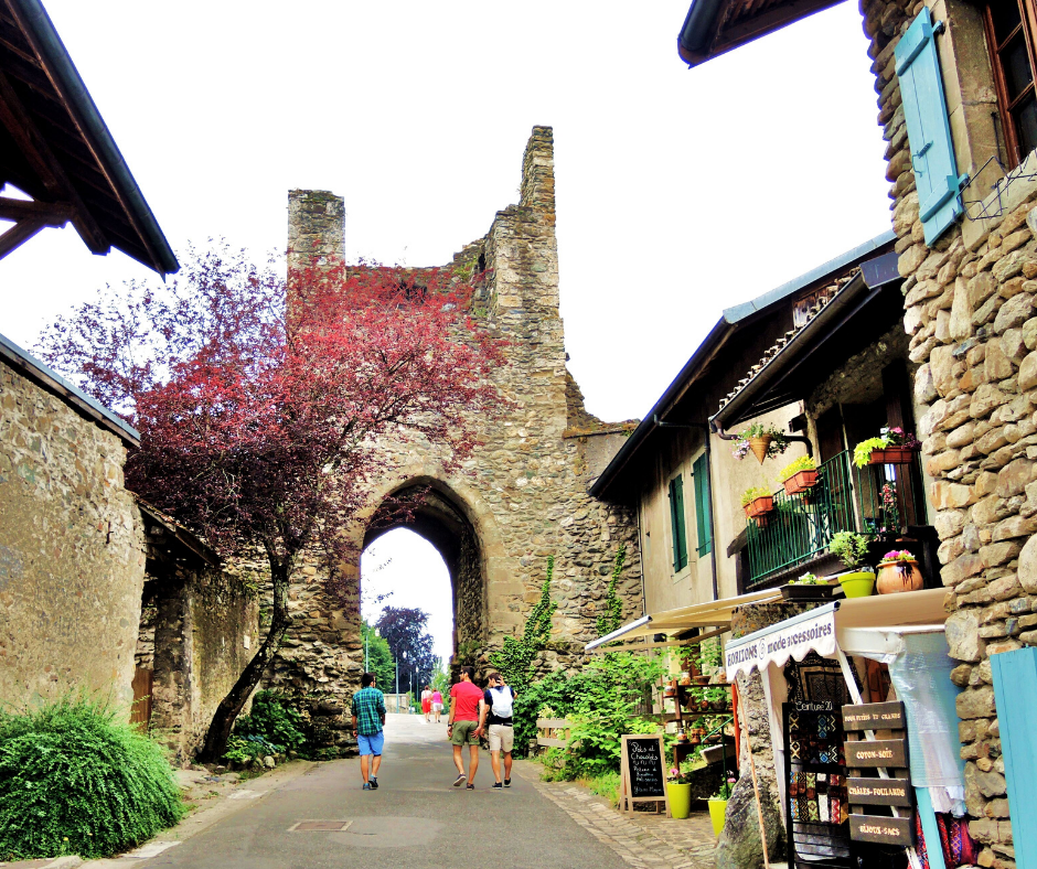 Yvoire medieval town near Geneva