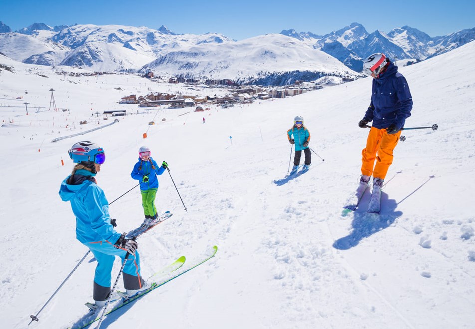 Alpe d'Huez Ski Resort (©Laurent-Salino)