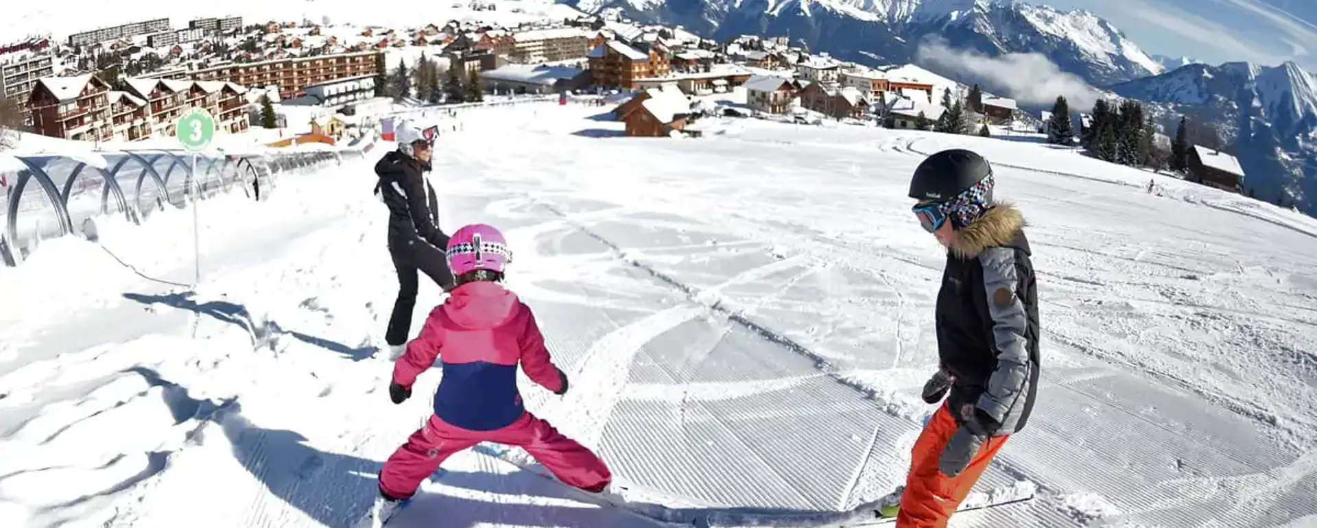 La Toussuire Ski Resort (©F.Bompart agence Zoom) - Beginners area