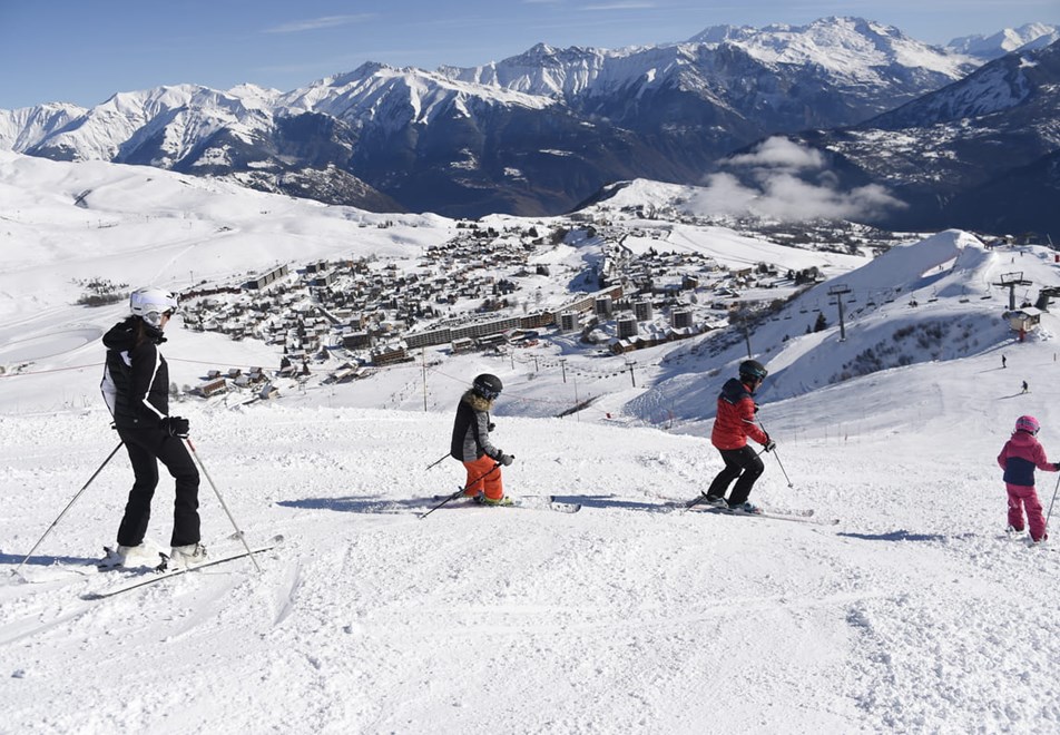 La Toussuire Ski Resort (©F.Bompart agence Zoom)