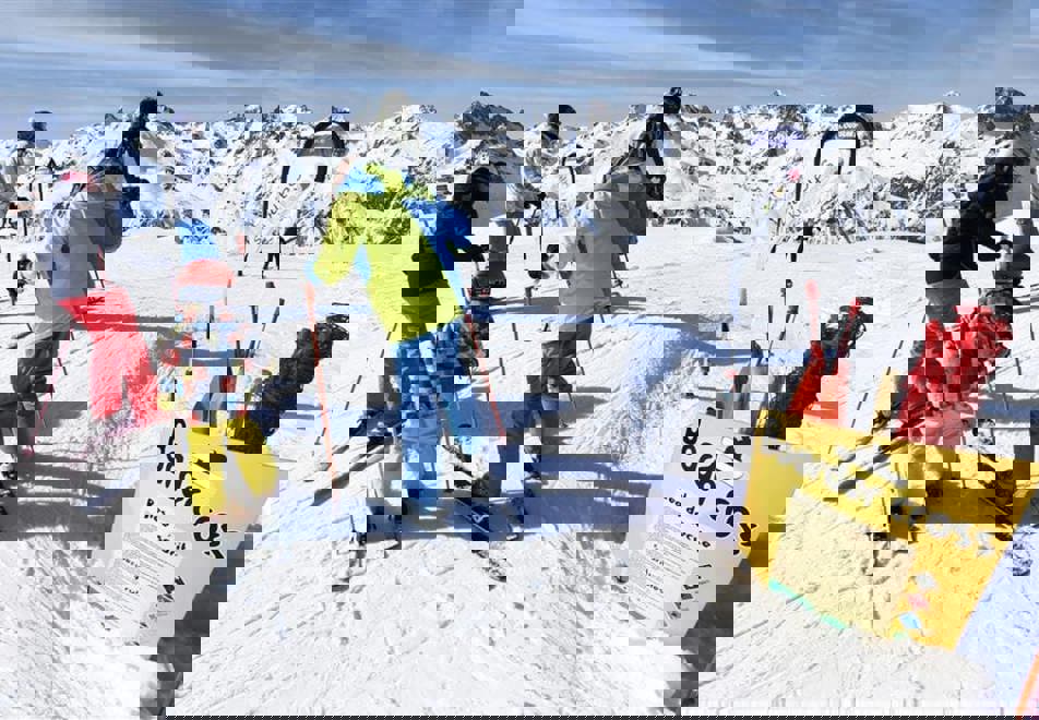 La Toussuire Ski Resort - Boarder cross