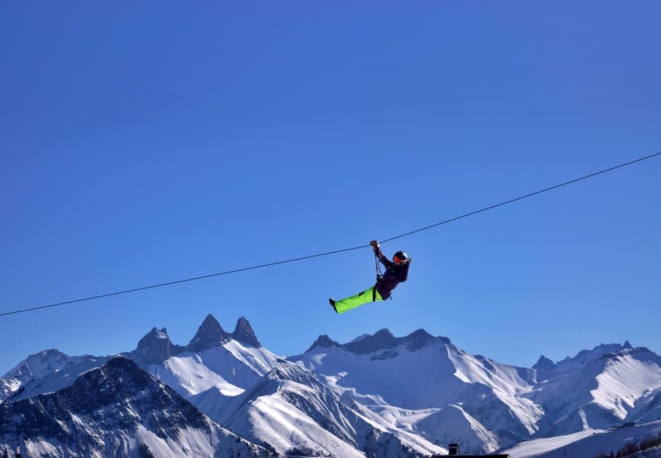 La Toussuire Ski Resort - Zipline