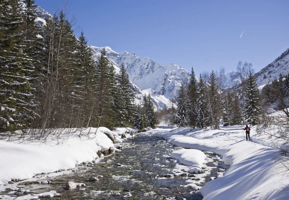 Champagny Ski Resort - Stunning scenery in Nordic area