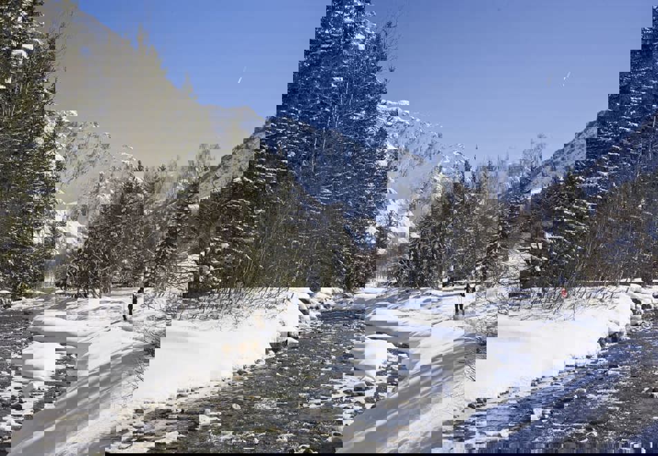 Champagny Ski Resort - Stunning scenery in Nordic area