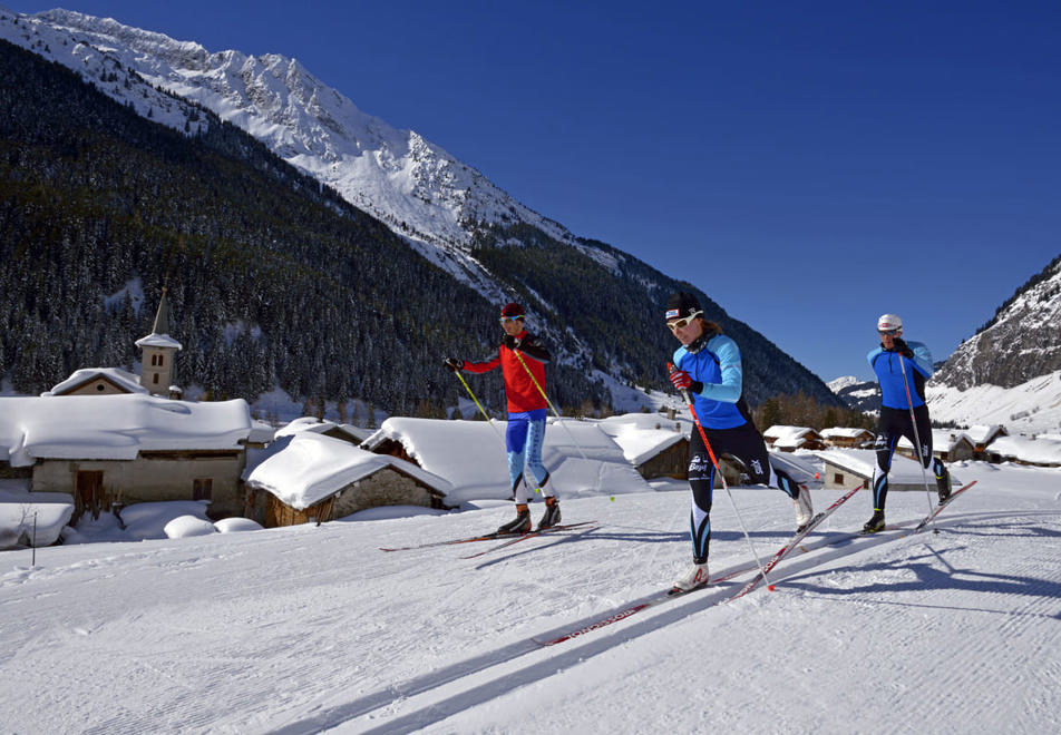 Champagny Ski Resort - Cross country skiing (classic) (©PRoyer)