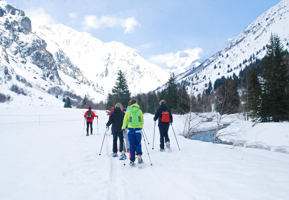 Champagny Ski Resort - Snowshoeing