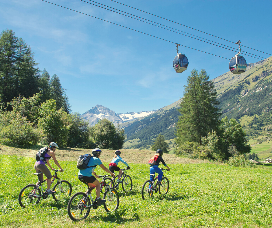 Biking and cycling in the French Alps