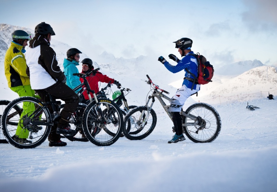 Les Sybelles Ski Resorts - Fat bike