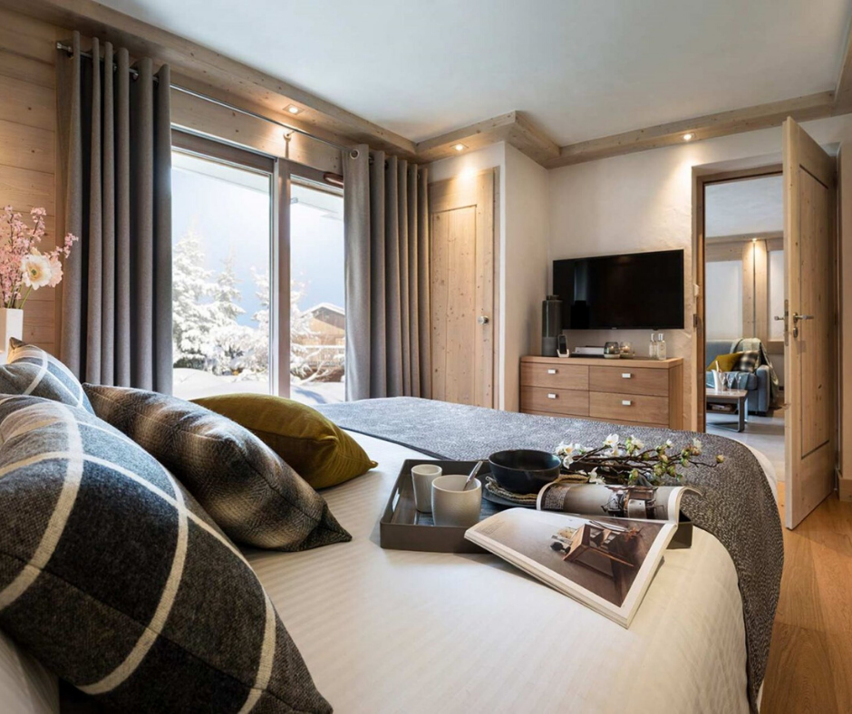 Alpen Lodge in La Rosiere, typical apartment interior