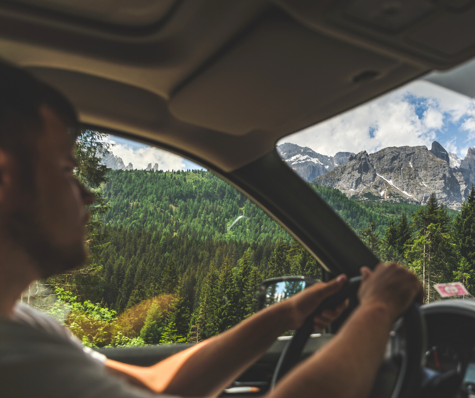 Driving In The Alps
