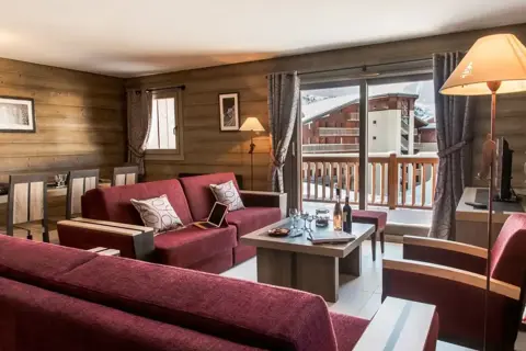 l'Alpaga, La Toussuire (Self Catered Apartments) - Typical apartment style
