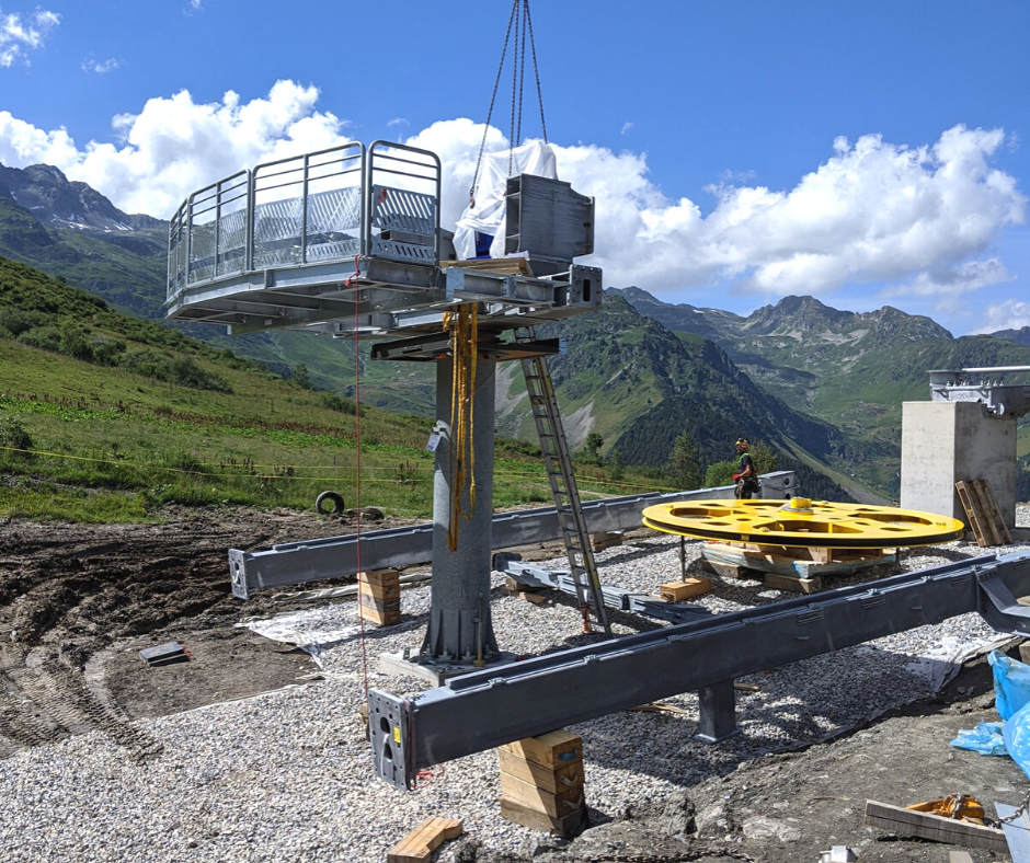 Biollene Chairlift Valmorel, Facebook 10.08.20