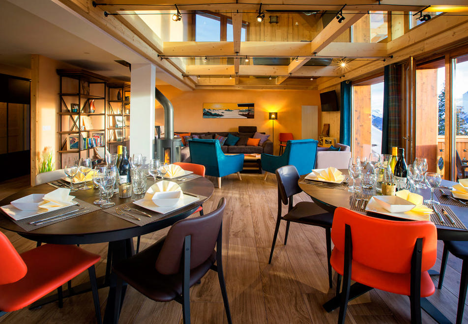 Angelonia, La Rosiere (Catered chalet) - Lounge/dining
