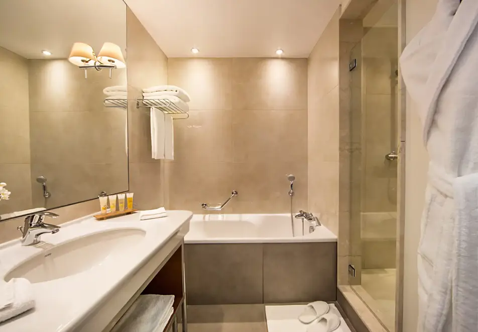 Imperial Palace, Annecy (B&B hotel) - Typical Bathroom © (DgC-D31A0135)