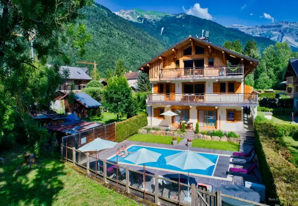 Rose, Samoens (self catered apartments) - Outdoor pool (summer only)