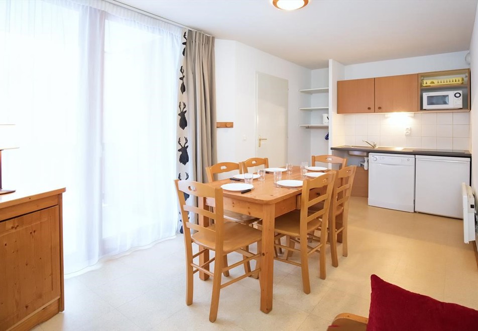 Les Balcons de Termignon, Termignon (self catered apartments) - Typical 5 Persons apartment
