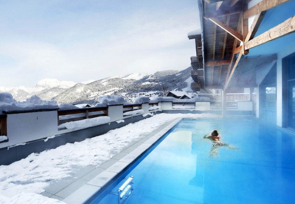 Grand Ermitage, Chatel (self catered apartments) - Indoor/outdoor pool