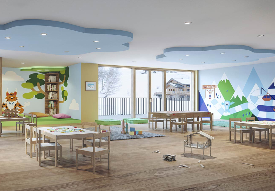 Etoile des Sybelles, Le Corbier (self catered apartments) - Kids club