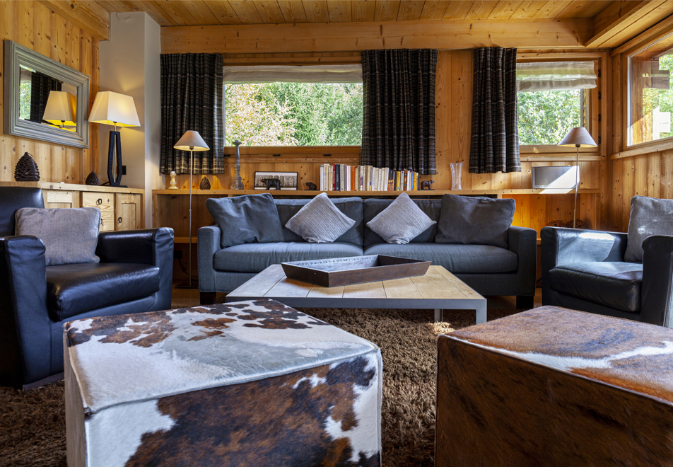 Chalets les Granges, Les Houches (self catered chalets) - Lounge