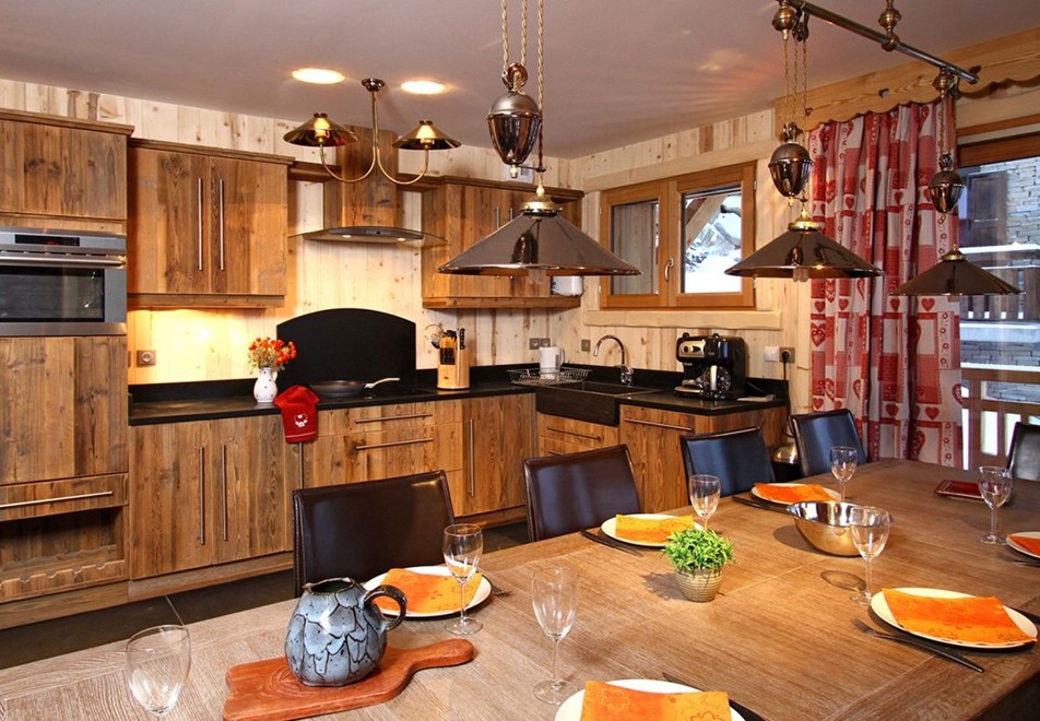 Husky, Les Deux Alpes (self catered chalet) - Kitchen