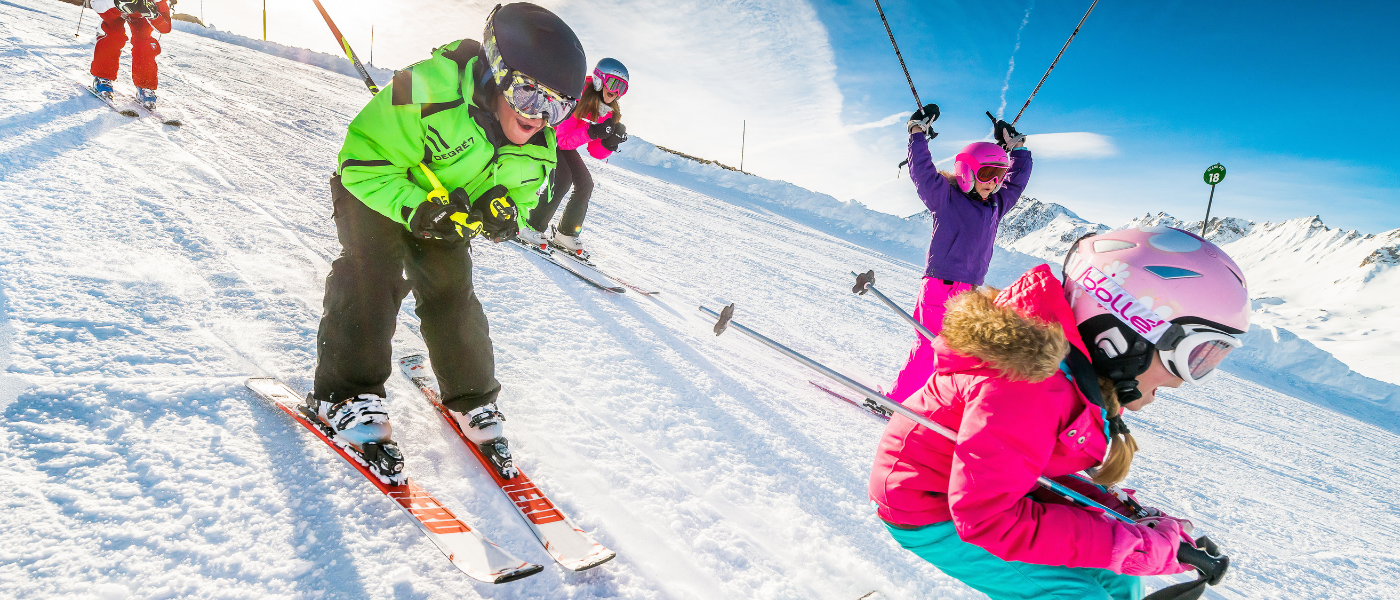 Val D'isere Kids Skiing