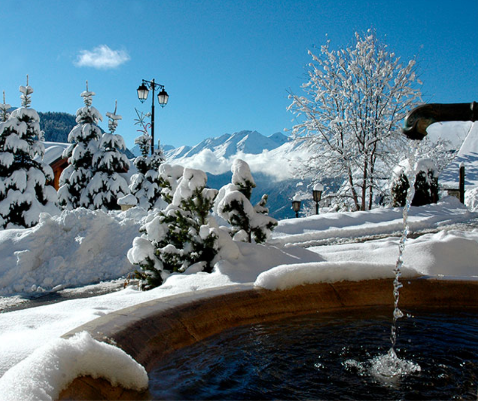 Vaujany Fountain